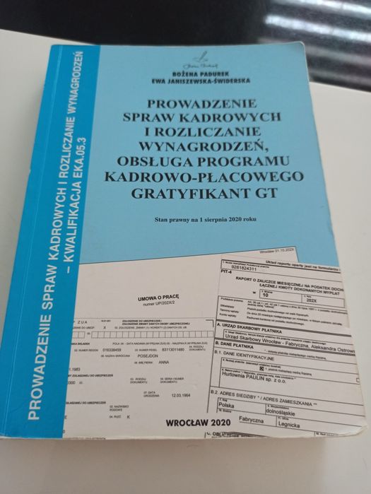 Prowadzenie spraw kadrowych 2020