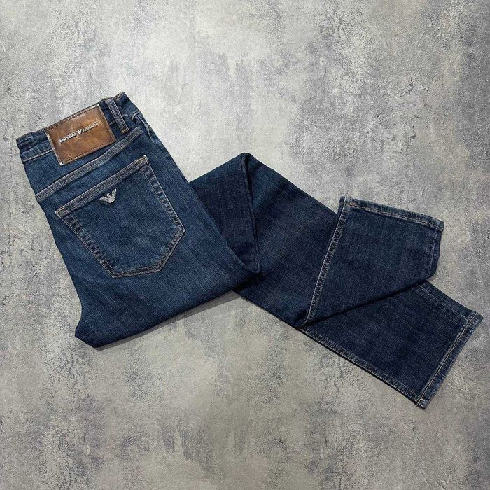 Сині чоловічі джинси Армані)