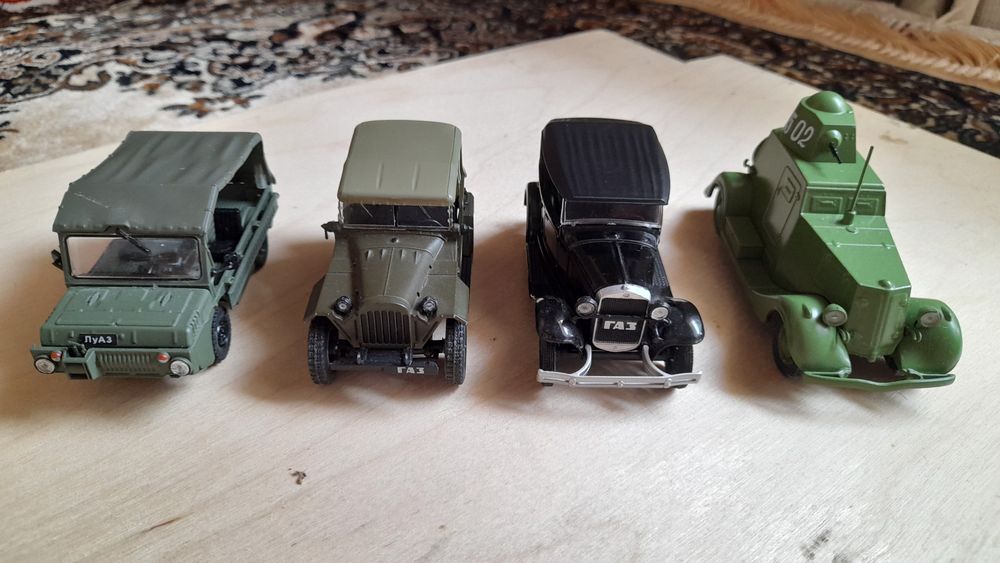 Продається колекція машинок із серії "Автолегенди СРСР"