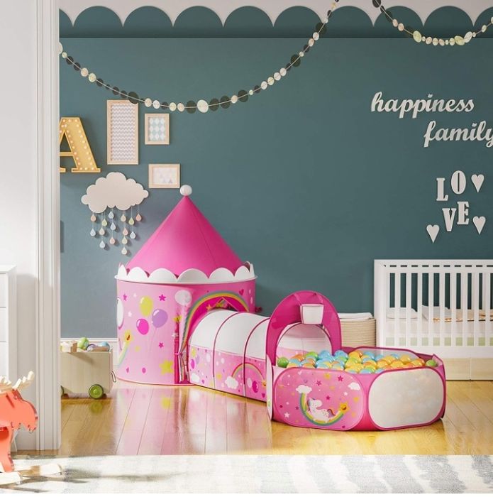 Namiot z basenem dla dzieci