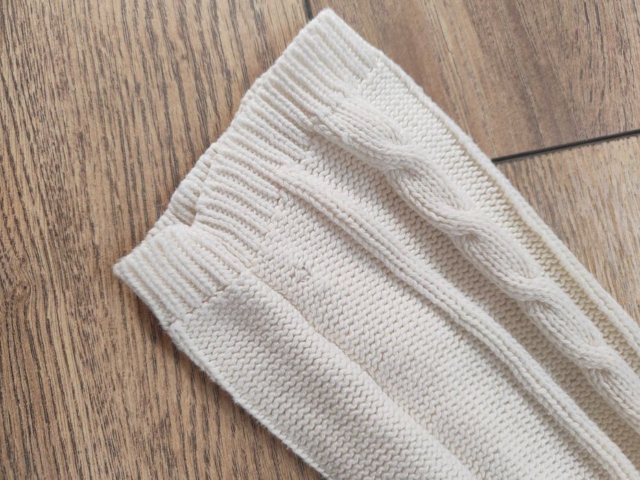 Sweter warkocz Vintage
