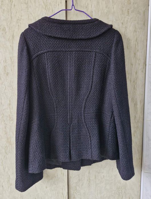 Шерстяной жакет пальто  в стиле Chanel MaxMara  46р