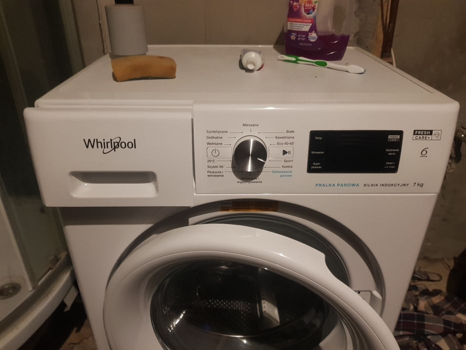 Pralką whirlpool mało używam