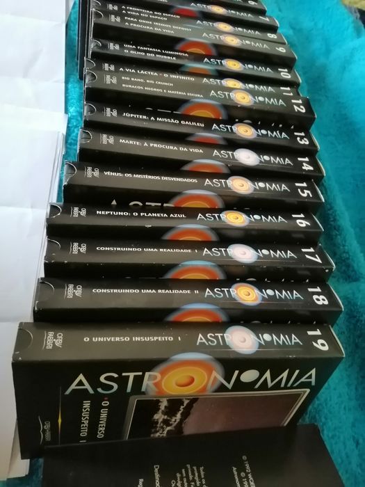 Coleção astronomia em cartucho
