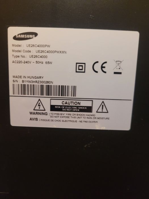 Telewizor samsung 26 cali