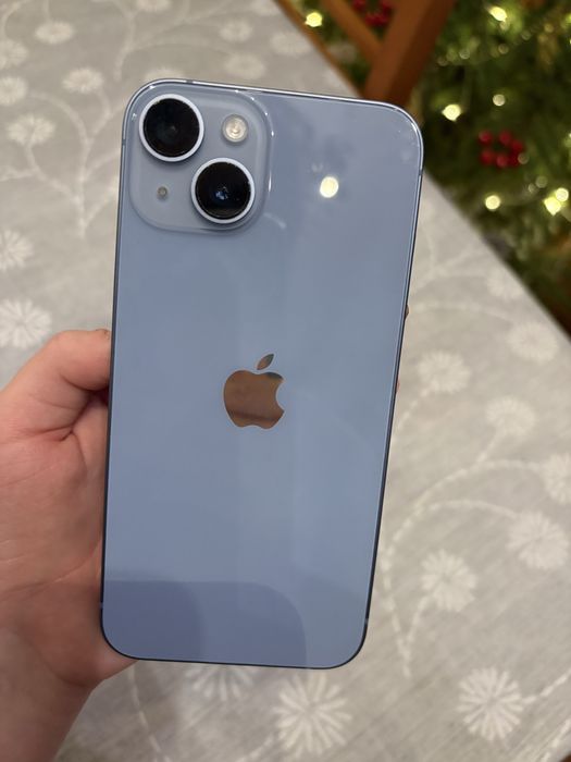 iPhone 14 niebieski 128GB sprawny z jedną wadą
