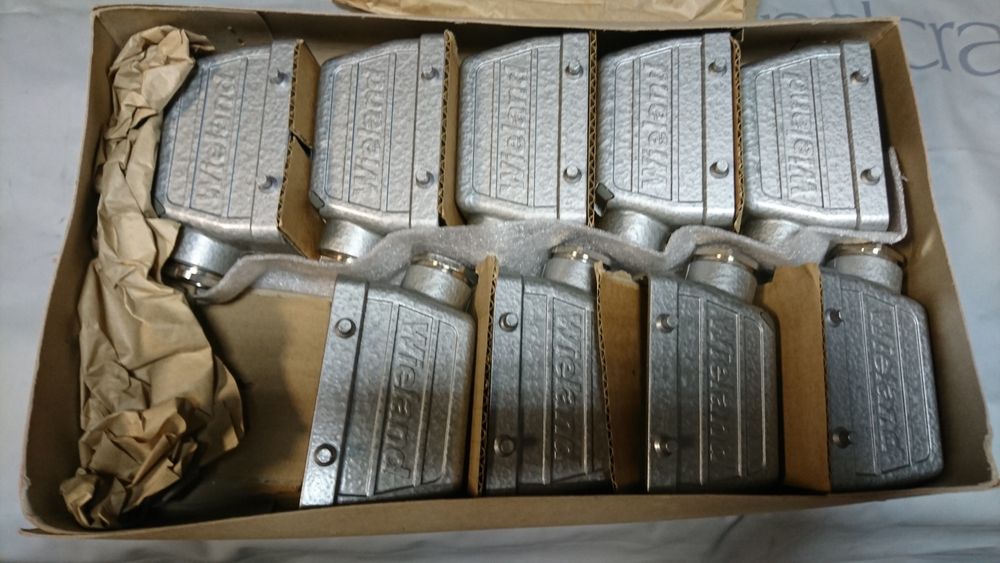 Lote fichas eléctricas Wieland .