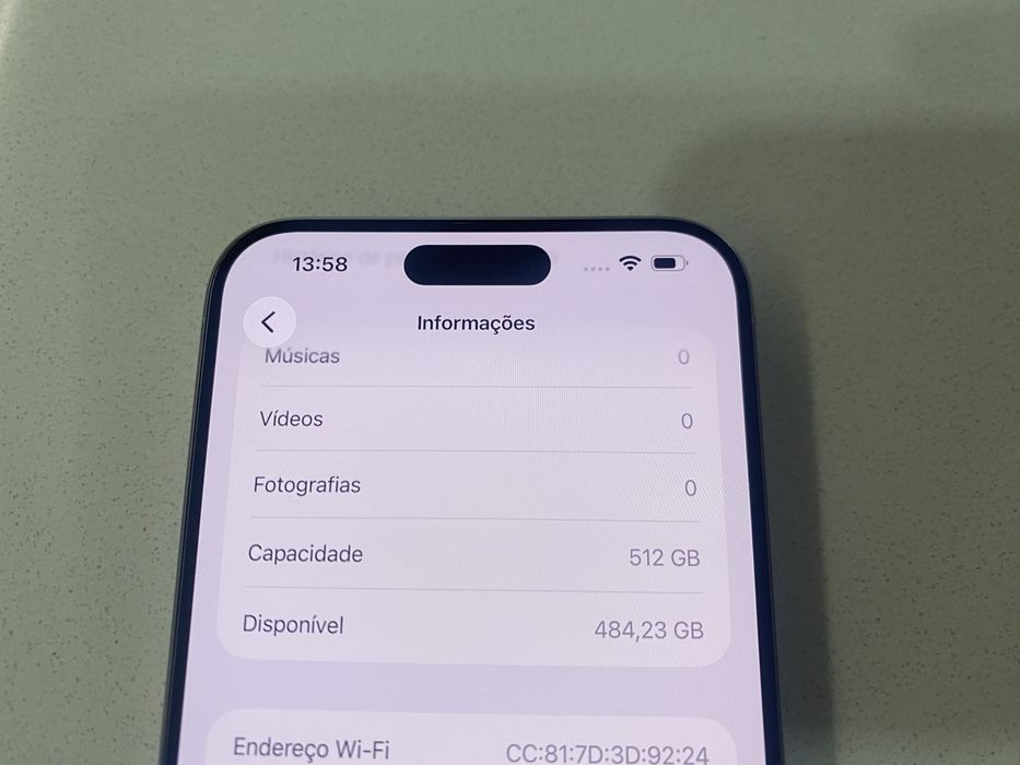 iPhone 15 Pro Max 512Gb Branco Titânio