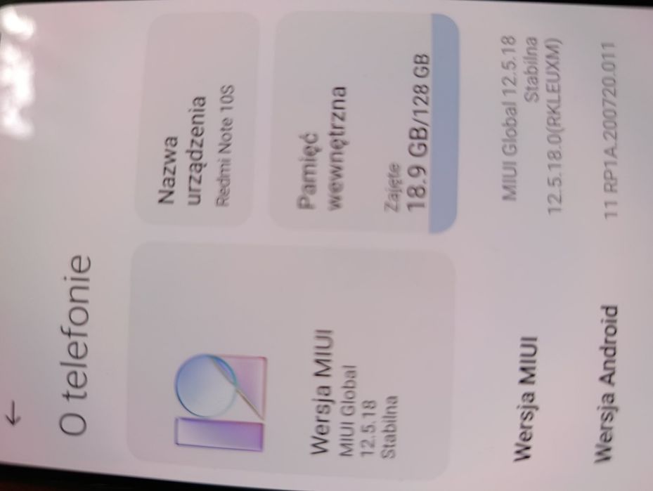 Smartfon Xiaomi Redmi Note 10S
