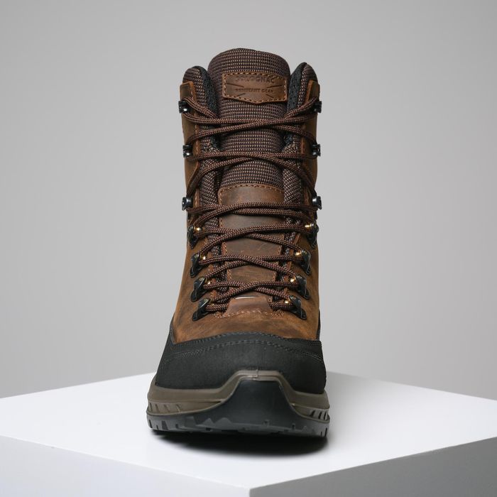 Botas de Caça Impermeáveis e Resistentes Crosshunt 500 V2 Castanho