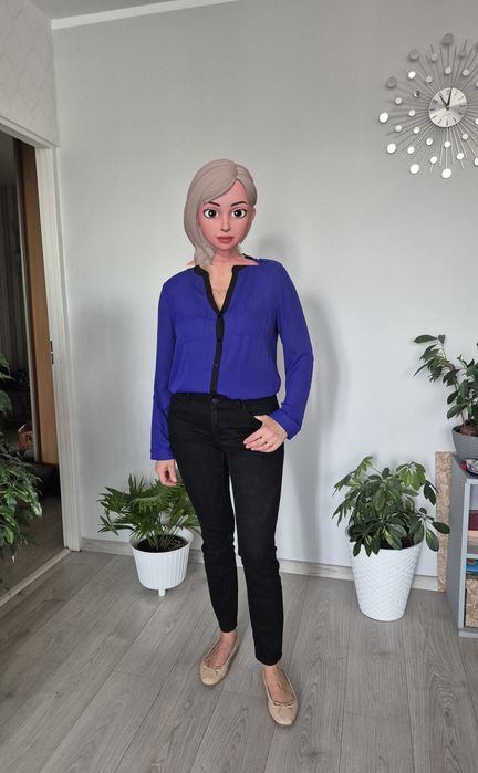 koszula bluzka niebieska rozm. L Primark