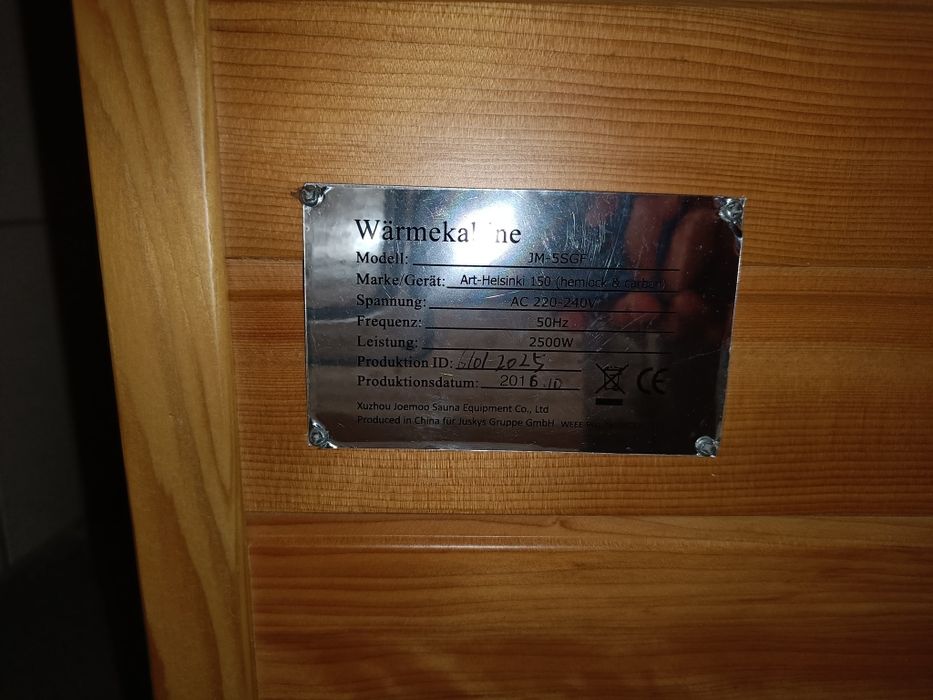 Przyjemna SAUNA infrared Podczerwień Jonizacja