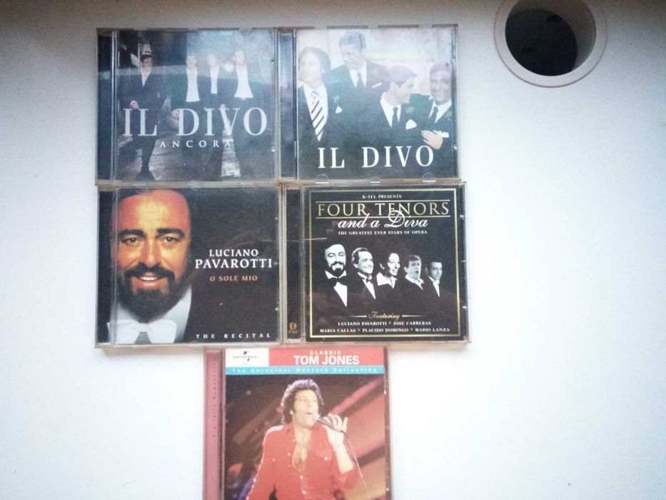 5 cds conjuntos ou individual