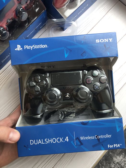 Джойстик для ps 4 черный, гейпад dualshock