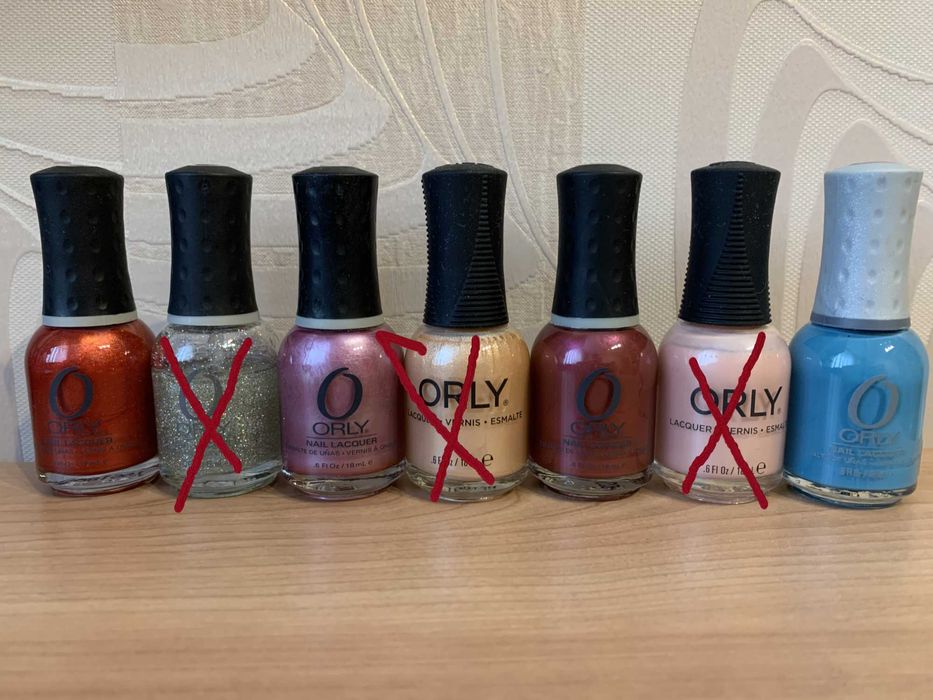 Лак для ногтей Morgan Taylor OPI ORLY CND Chanel KiKo Pupa Dior Catric