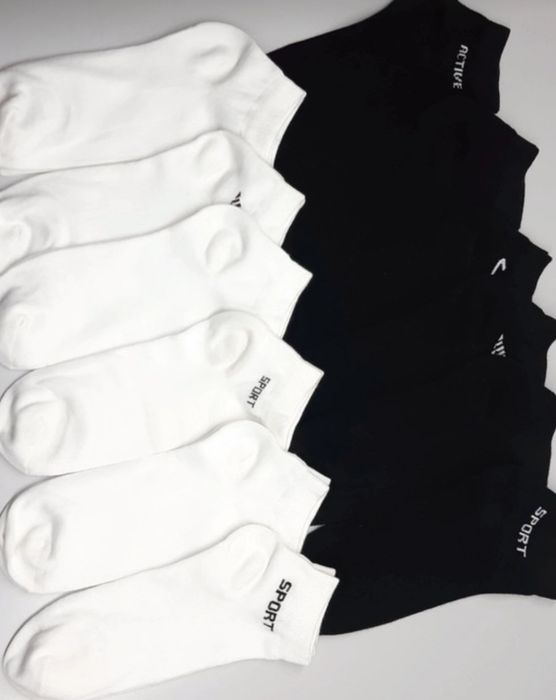 12 pares de meias baixas (soquetes)