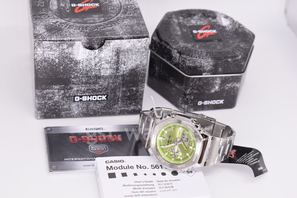 Casio G-Shock GM-2110D-3A NEW ORIGINAL | G-STEEL | Limited Edition