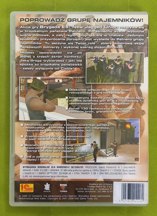 Gra na PC Brygada E5 New Jagged Union