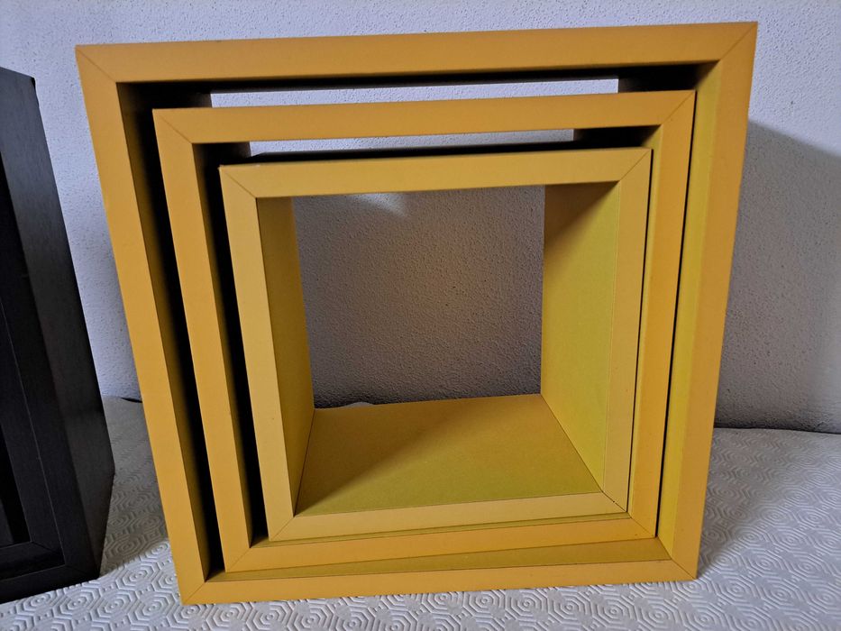 Cubos para decoração de parede