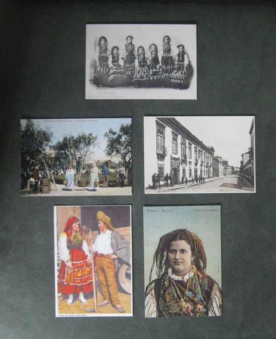 50 Postais Coleção Selos e Postais de Portugal: Três séculos História