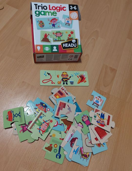 Trio logic game HEAUDU