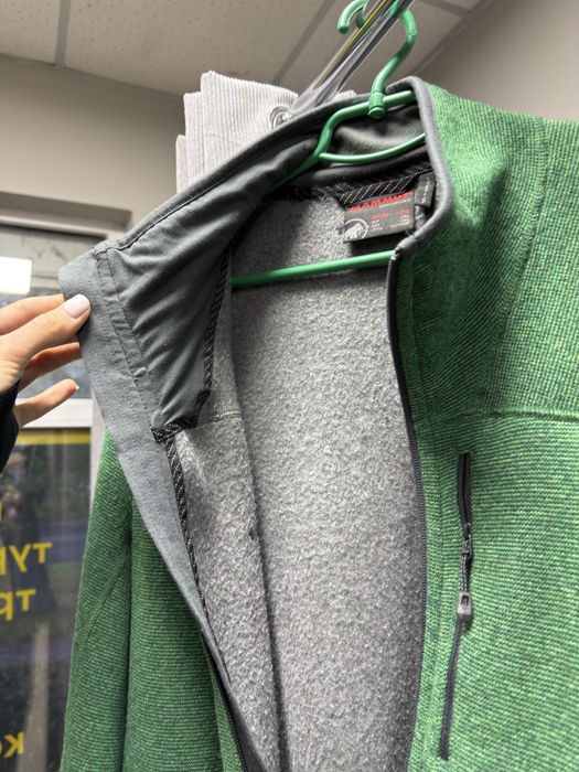 Флісова кофта Mammut 37 % wool XXL