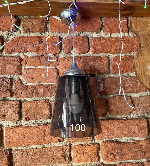 Lampa sufitowa - kolorowe szklane