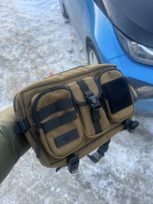 Сумка на пояс Ozuko 9449 BROWN