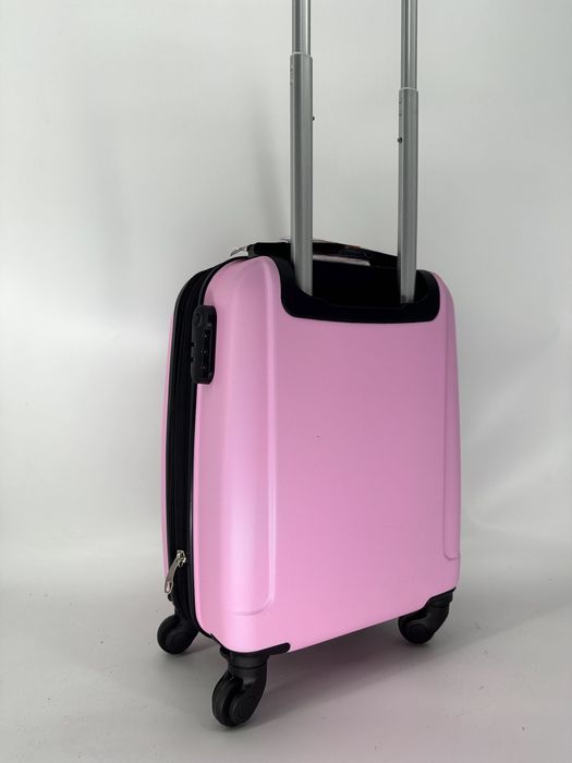 Nowa walizka mała kabinowa S różowa, pudrowy róż