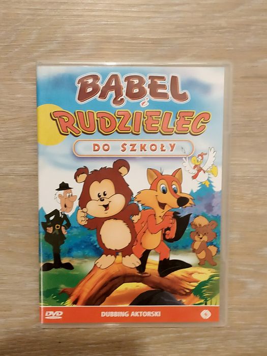 Płyta dvd Bąbel i Rudzielec.
