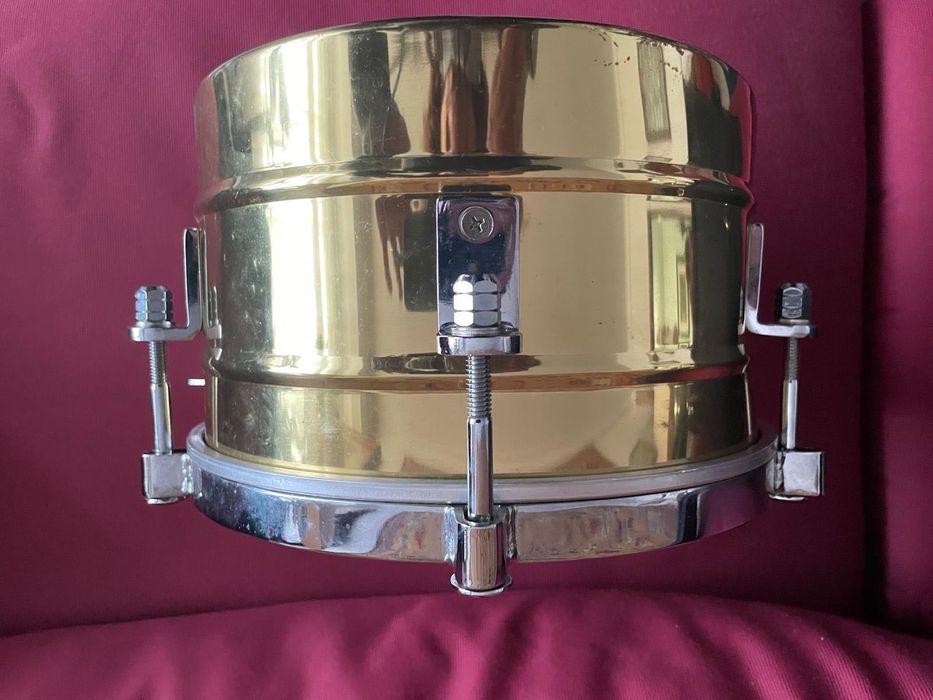 TIMBALES LP TITO PUENTE com suporte original e Cowbell LP