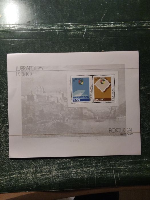 1976 Lubrapex 76 Philatelic Exhibition Block MNH **