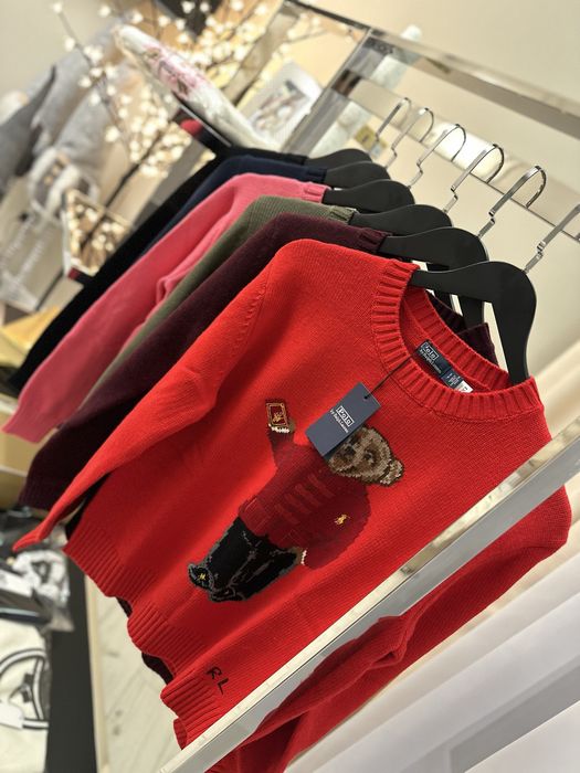 Светрики чорний/червоний/молочний унісекс НОВІ Polo Ralph Lauren