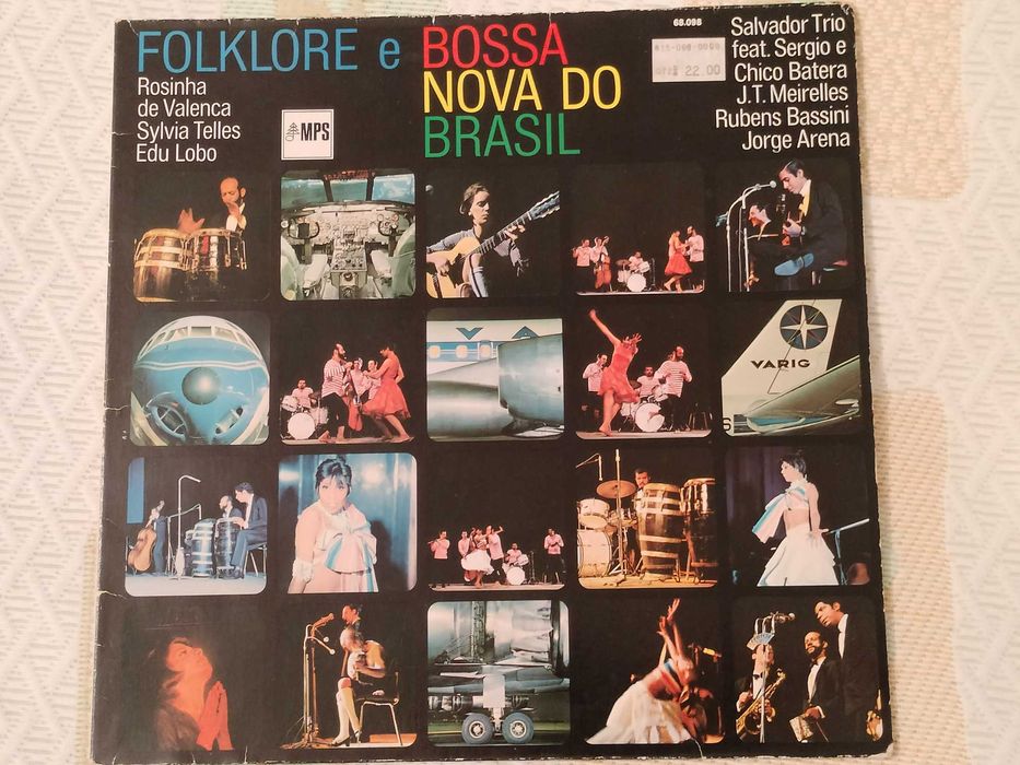 Vinil - Folklore e Bossa Nova do Brasil - Original 1975