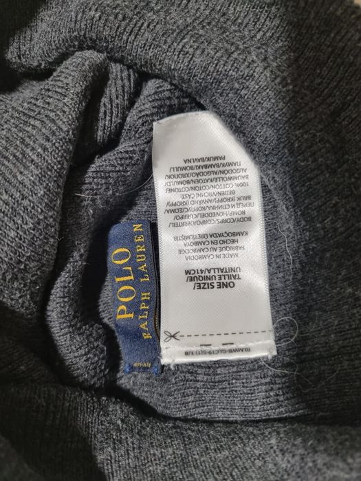 Ralph Lauren - czapka szara