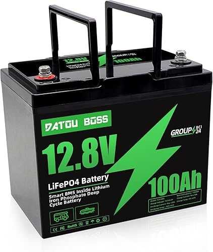 Акумулятор літієвий DATOUBOSS LiFePO4 12,8V 100Ah (1280Wh) DATOU BOSS
