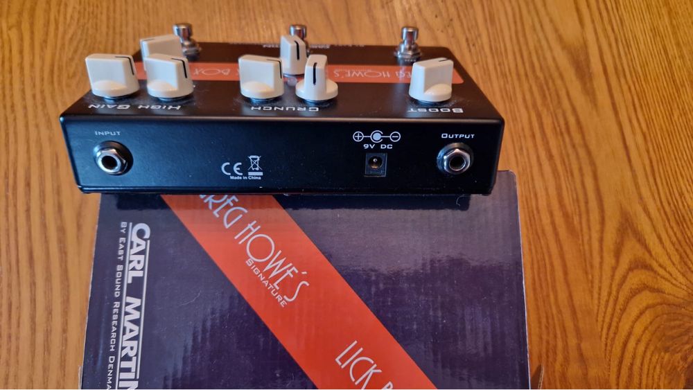 Carl Martin Greg Howe Lick Box