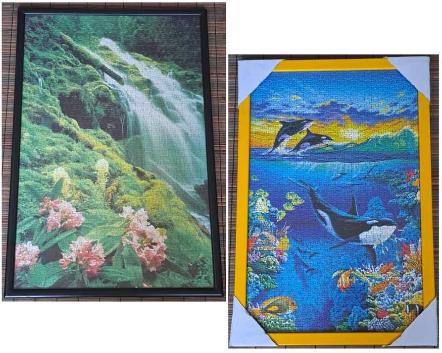 Puzzles com moldura/ Quadros