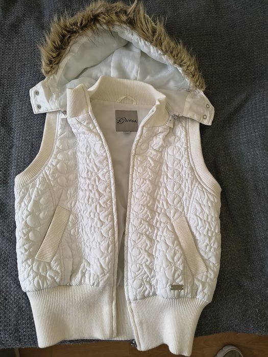 Biała kamizelka Guess