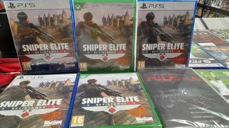 Sniper ELITE Resistance ps5, xbox one, sklep Tychy, zamienię
