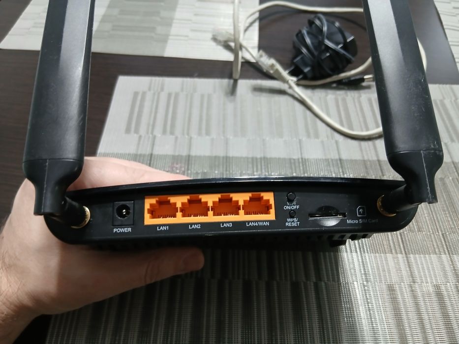 Router TP-Link TL-MR6400 4G LTE – W Pełni Sprawny – Komplet