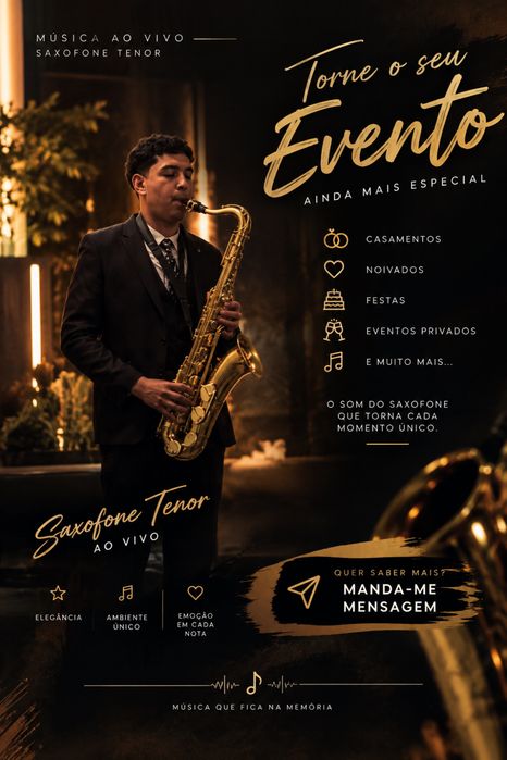 Músico para eventos - Preço acessível