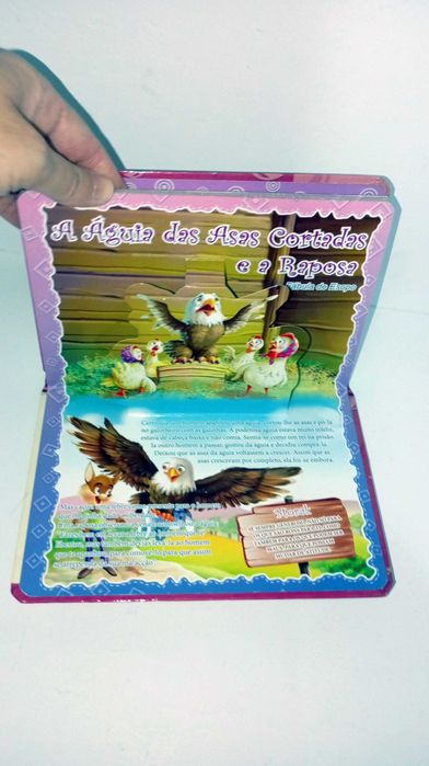 As Minas Primeiras Fábulas - Livro pop-Up