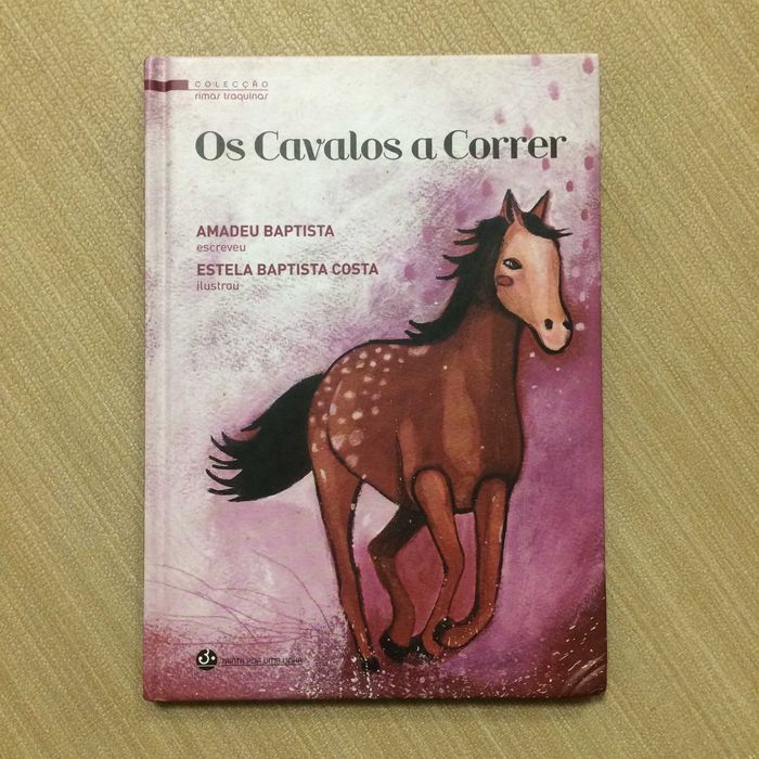 Livro os cavalos a correr