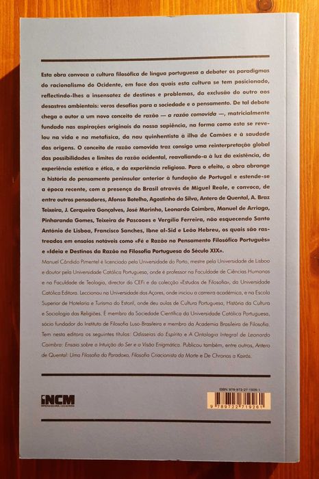 Livro - Razão Comovida