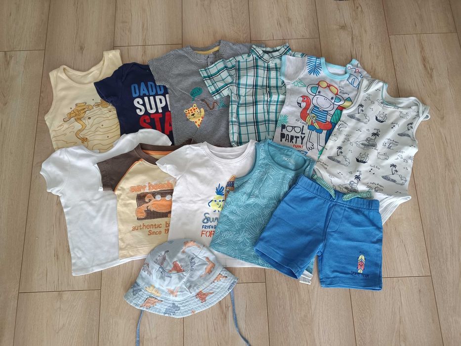 Zestaw ubranek dla chłopca r 74