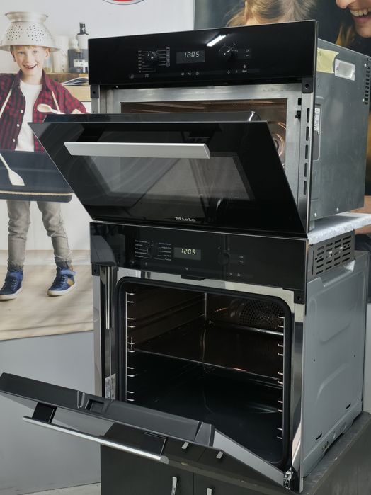 Комплект Miele духова шафа з паром 60см Miele мікрохивльова  45см