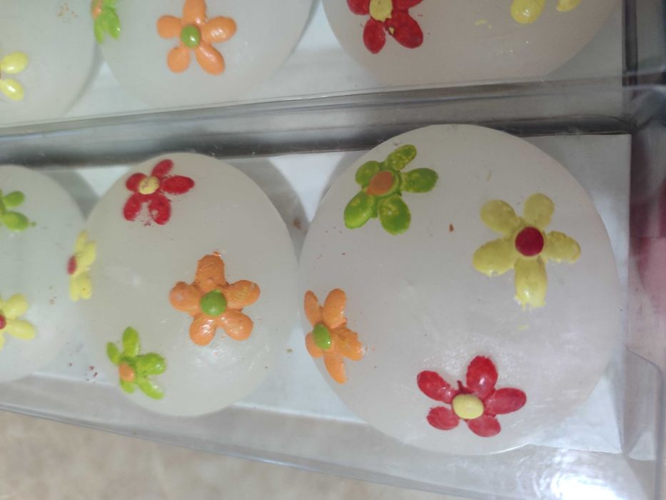 Lote de 17 velas decorativas