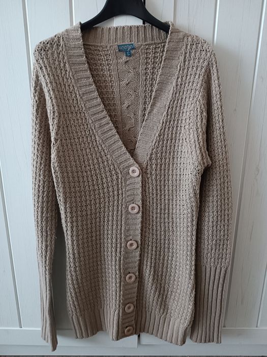 Długi rozpinany sweter Modoo S