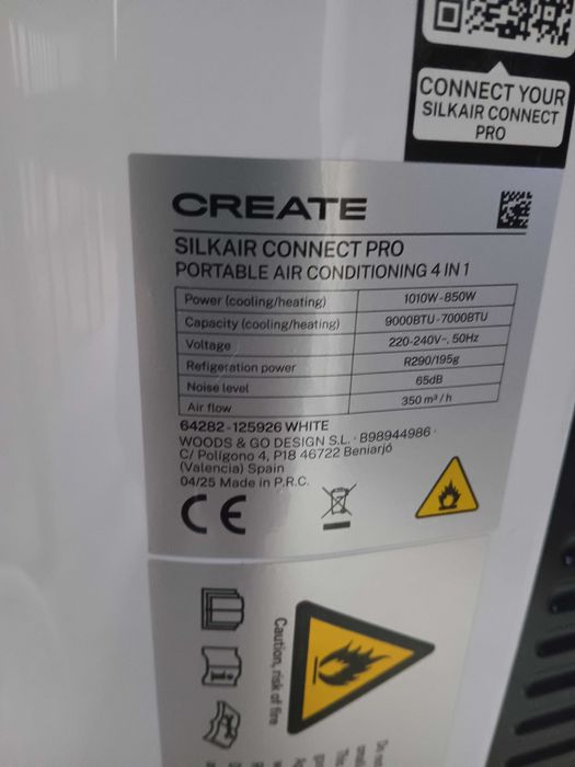 Ar Condicionado portátil - com wifi - 3 funções